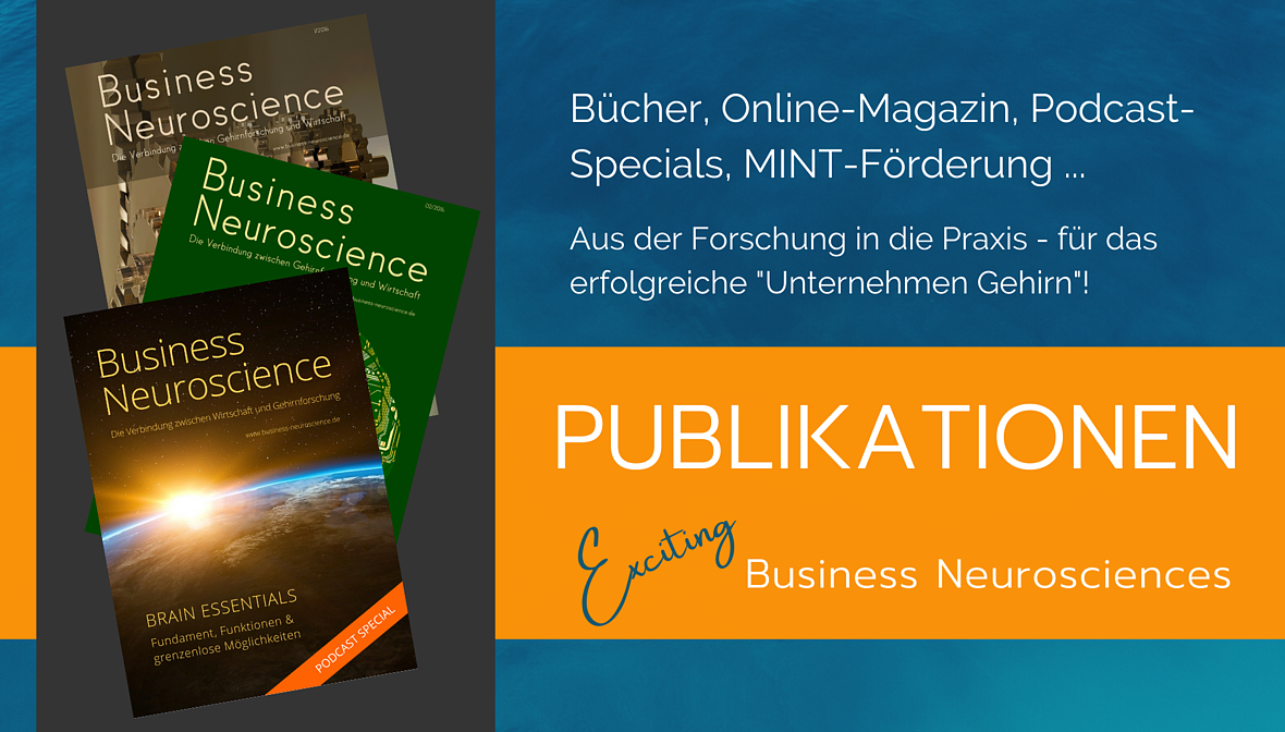 Dr. Elke Präg, Publikationen der Business Neurosciences für Ihren Erfolg im Arbeitsleben.